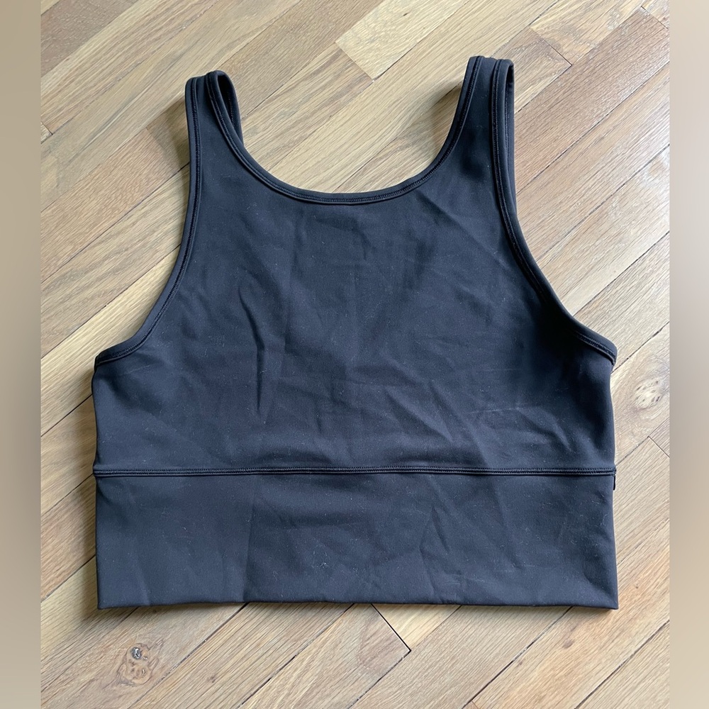 Lulu lemon reversible cropped tank top